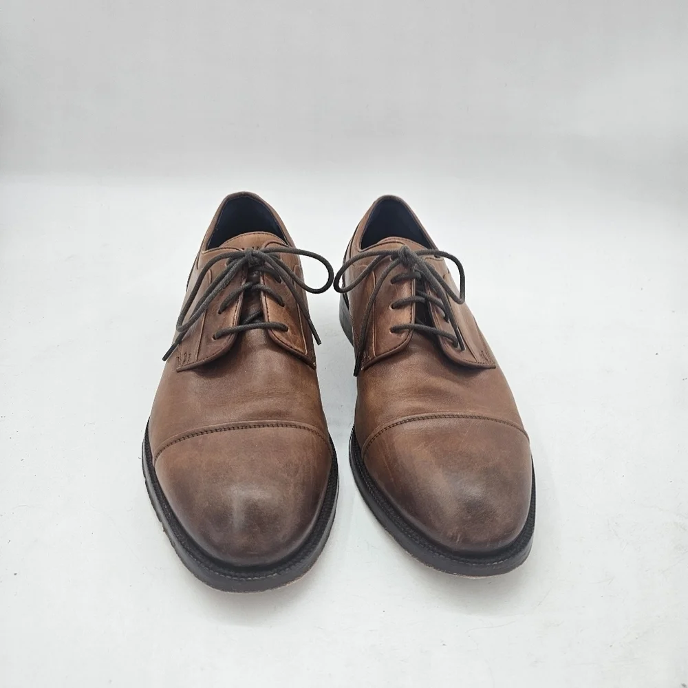Cole Haan Carnegie Cap Toe Oxford Shoes Men’s Size 9.5 British Tan